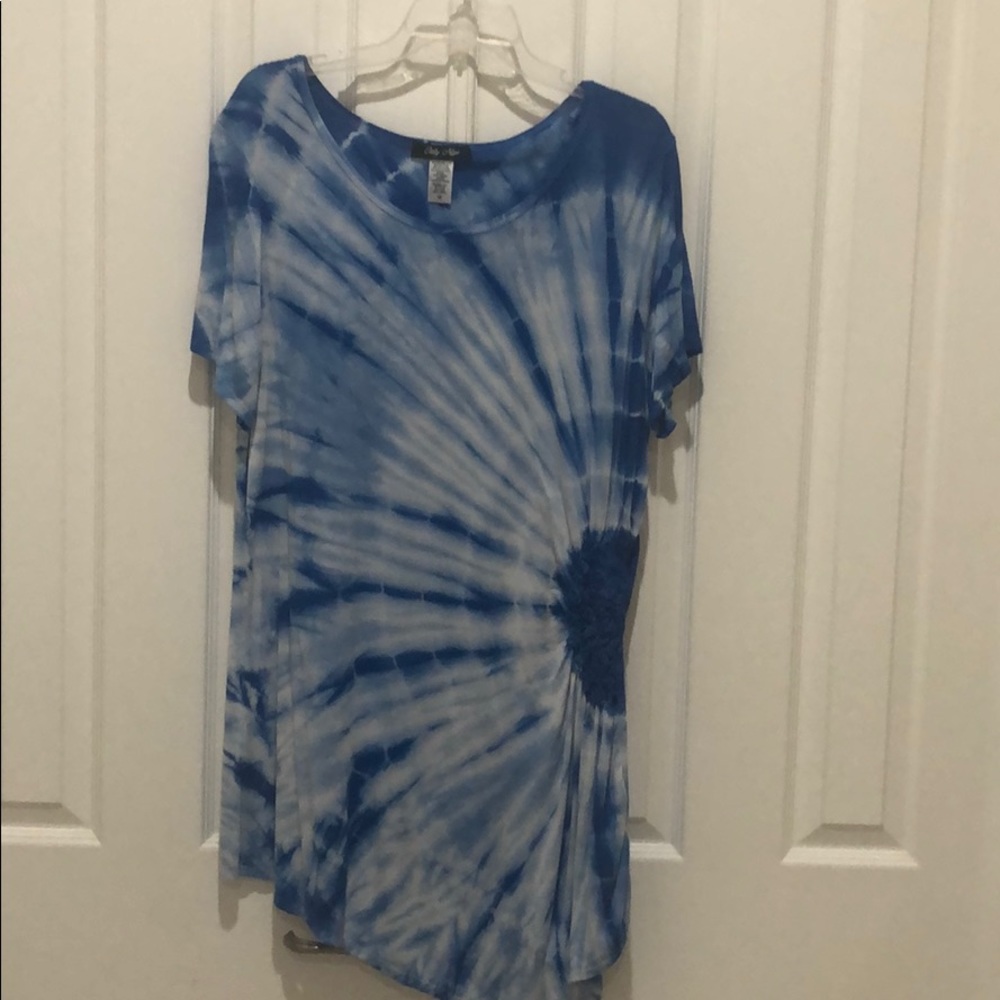 Only Nine tie dye long women’s top